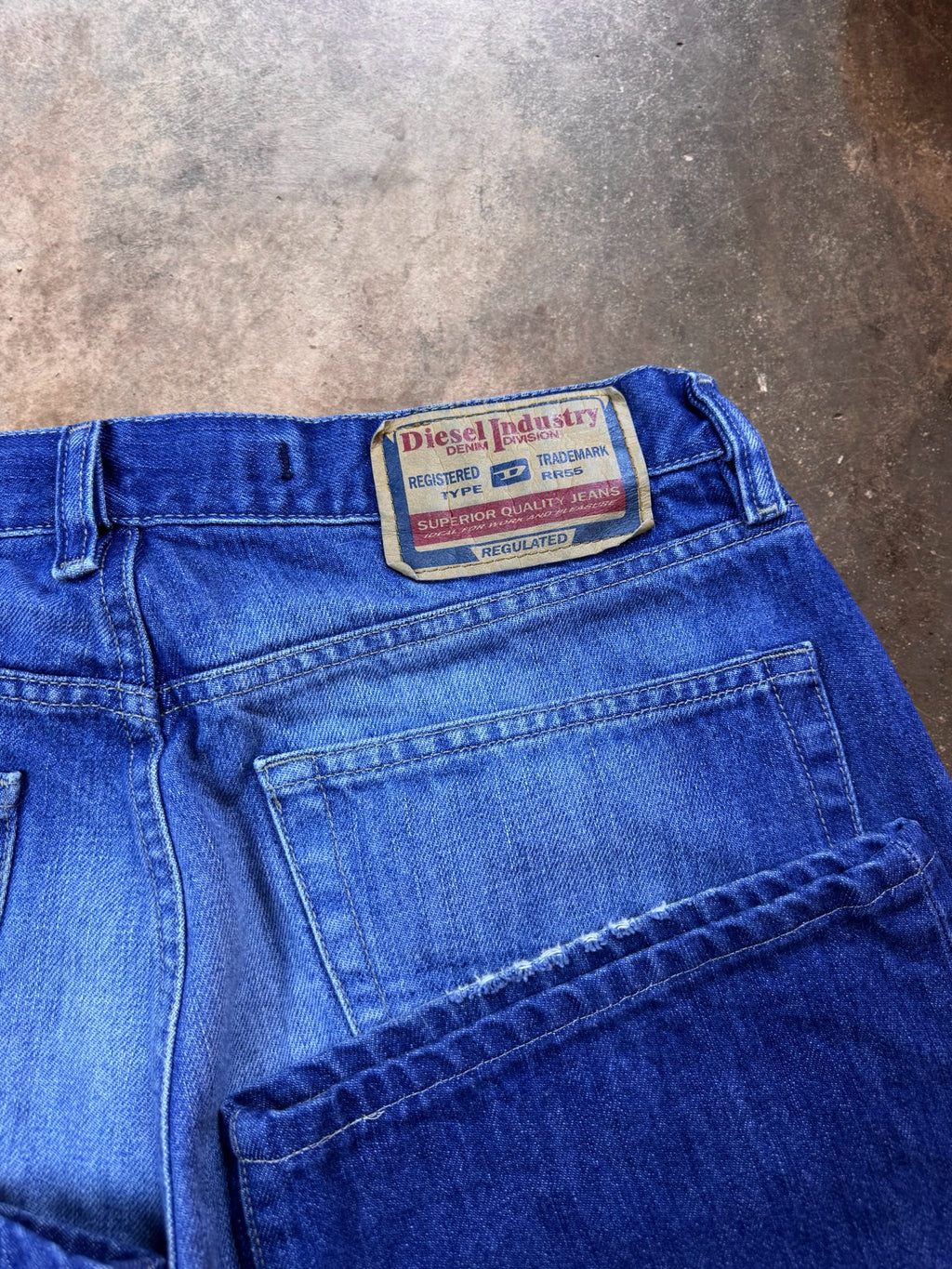 2000s Diesel Industry Straight Leg Denim Jeans | 32x30