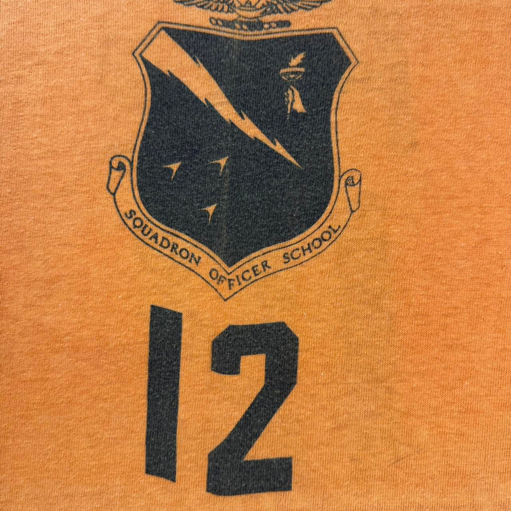 1960s USAF Squadron Officer School F-62 Ringer Tee | Large