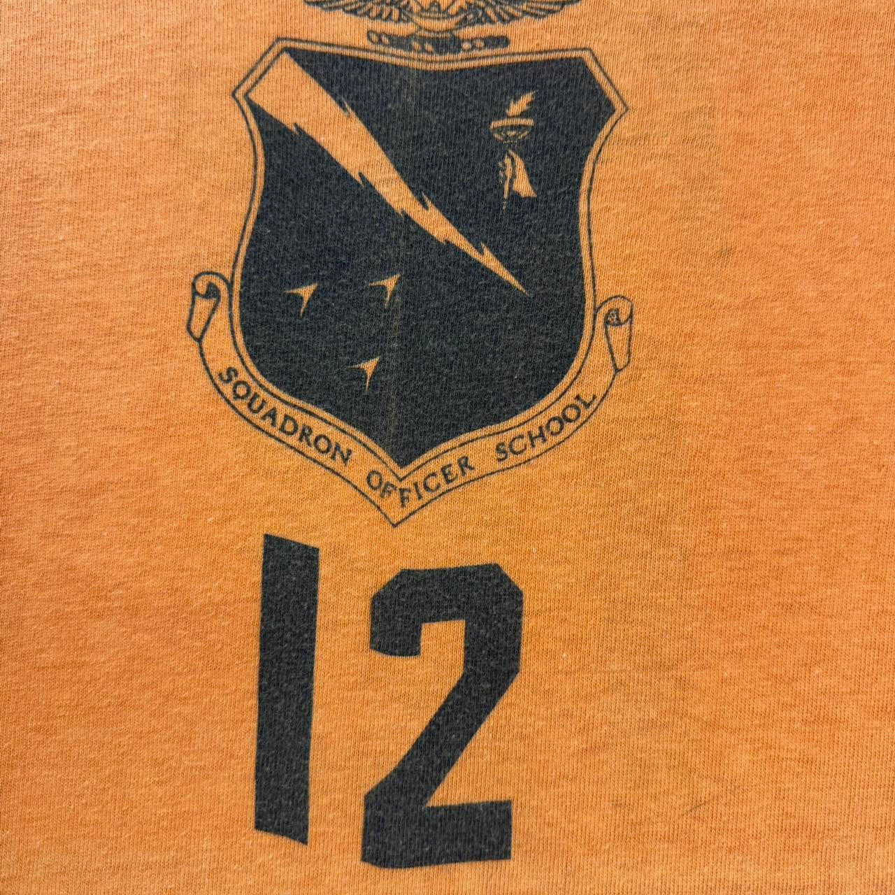 1960s USAF Squadron Officer School F-62 Ringer Tee | Large