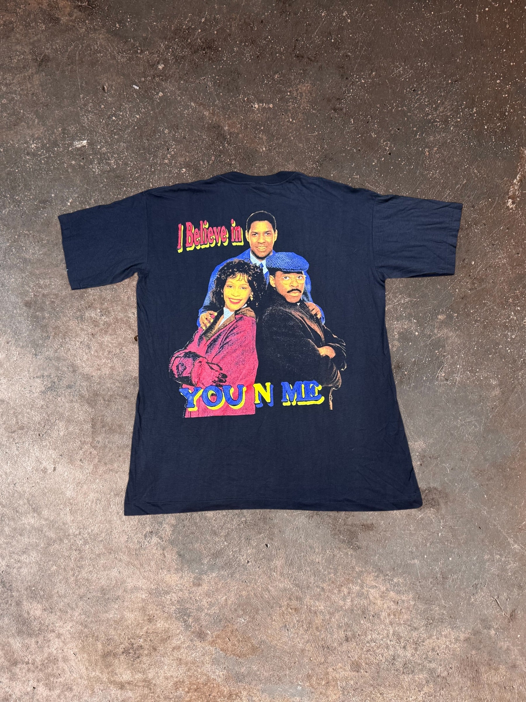 1990s Whitney Houston Rap Tee Shirt | XL