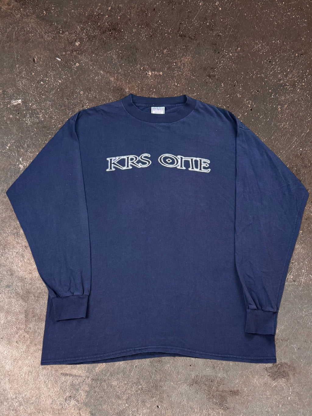 1990s KRS-ONE Rappaz R.N Dainja promo rap long sleeve | XL