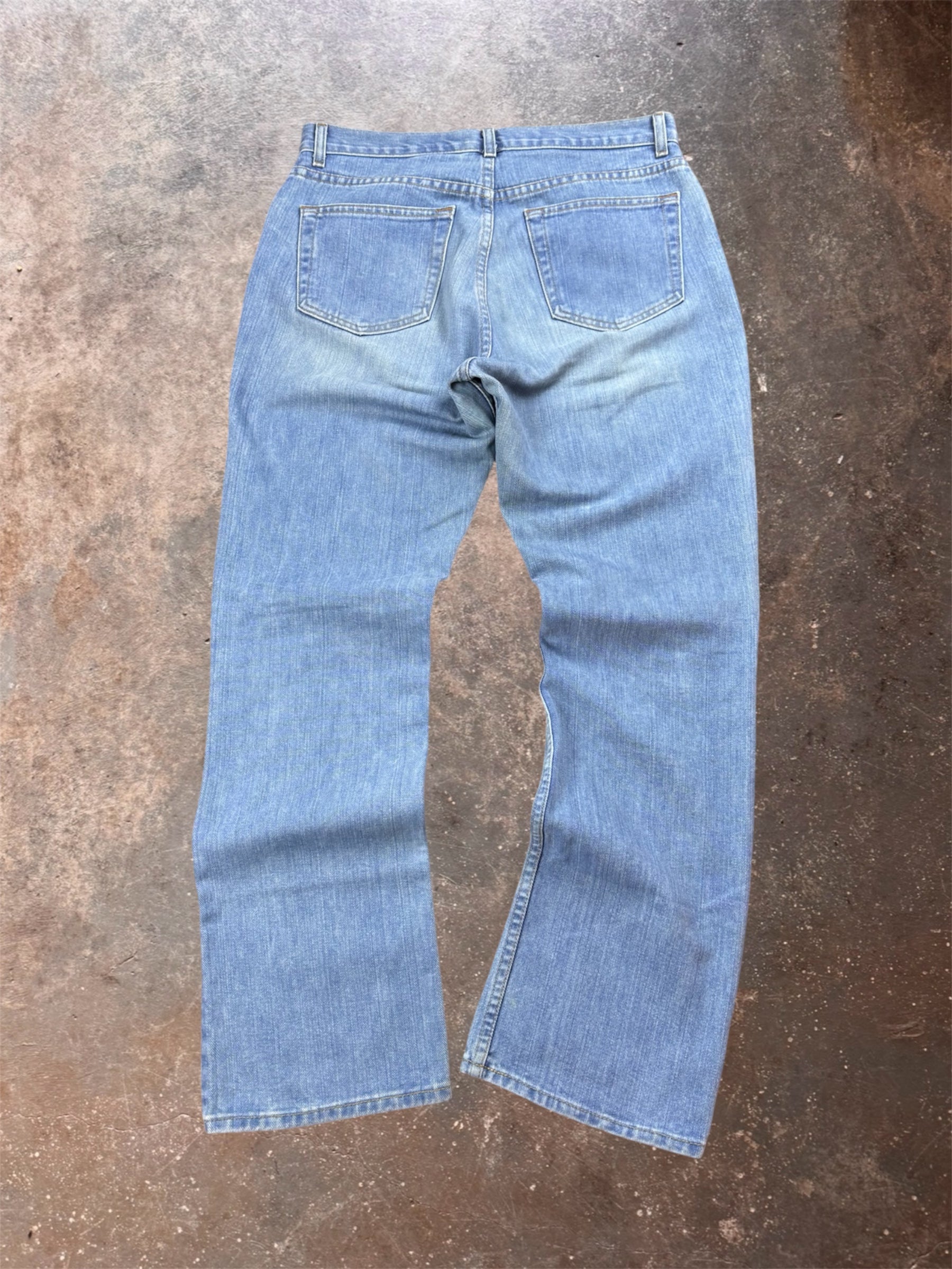 2000s Gap Boot Cut Flared Blue Jeans | 33x29.5