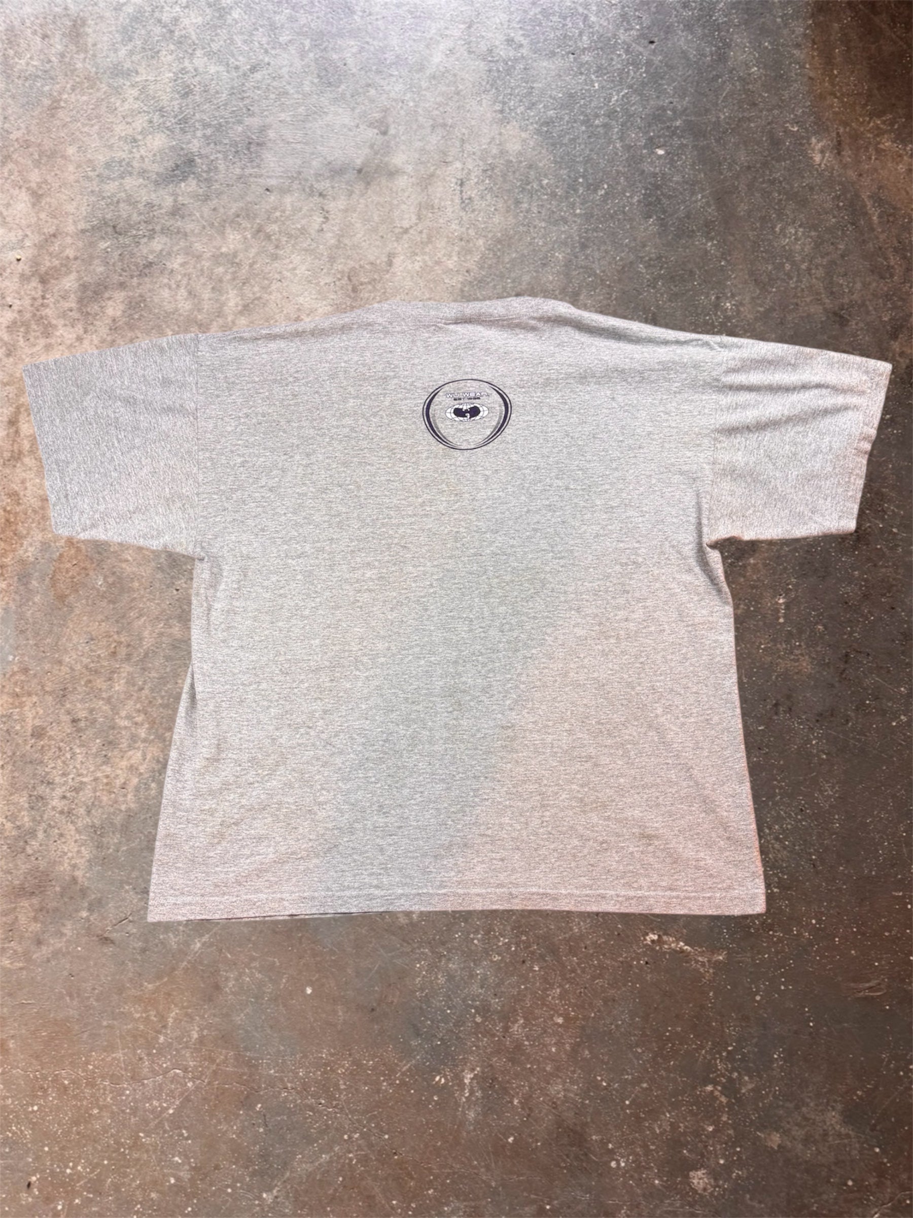 1990s Wu Wear Gray T Shirt |XXL