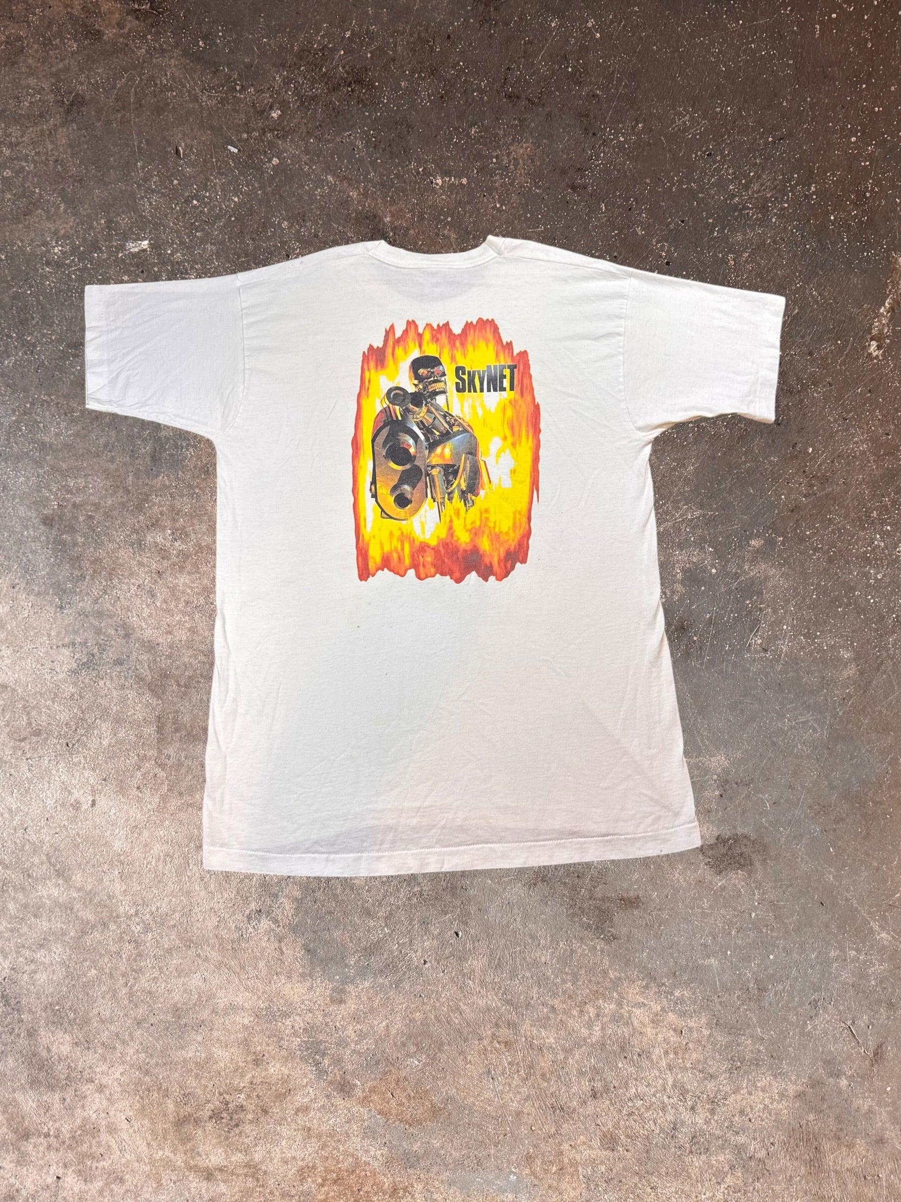 1990s SkyNet Terminator PC Video Game Promo Shirt | XL