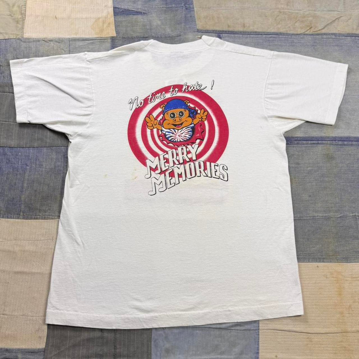 1990s Warner Bros Looney Tunes Grateful Dead Parking Lot Boot Tee | Large