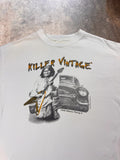 1990s Killer Vintage Gibson Flying V Guitar Geronimo Promotion  T Shirt | XL