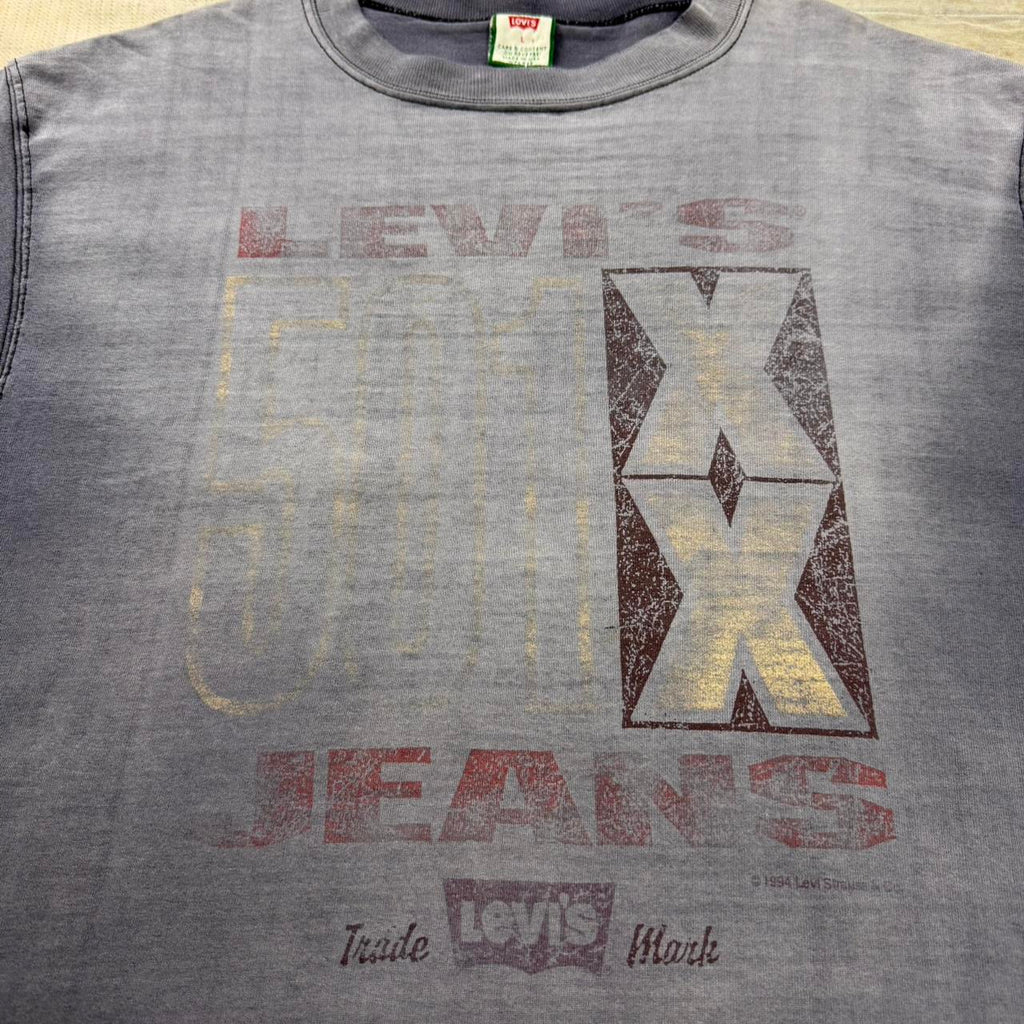 1994 Faded Levi's Jeans Graphic Tee | XL