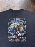1988 3D Emblem The South Is Where It's At Dogs T-shirt | Large