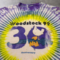 1999 Woodstock 30th Anniversary Tie Dye Tee | XL