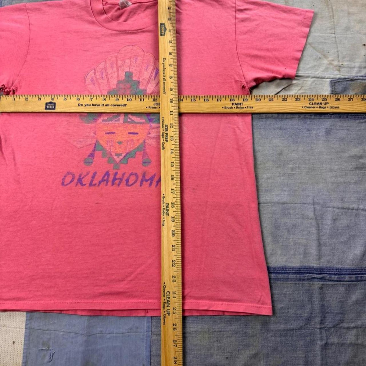 1980s Oklahoma Native American Graphic Tee | Medium