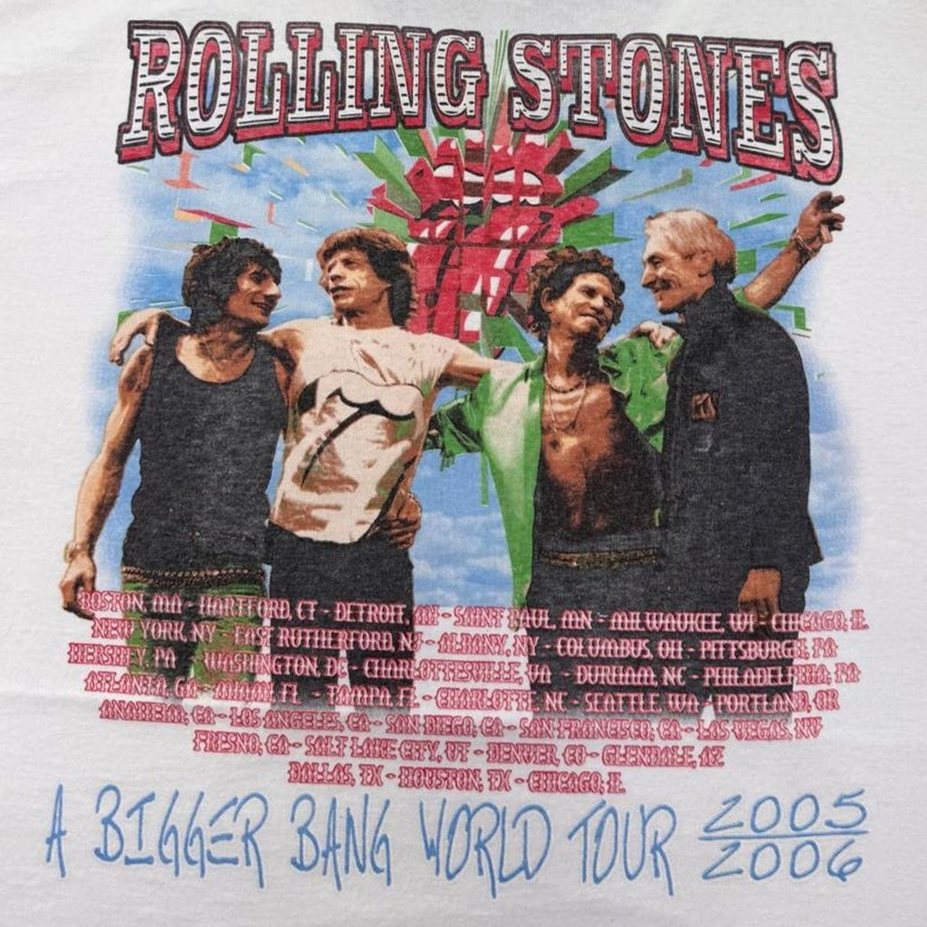 2005 Rolling Stones Bigger Bang Tour Tee | XL