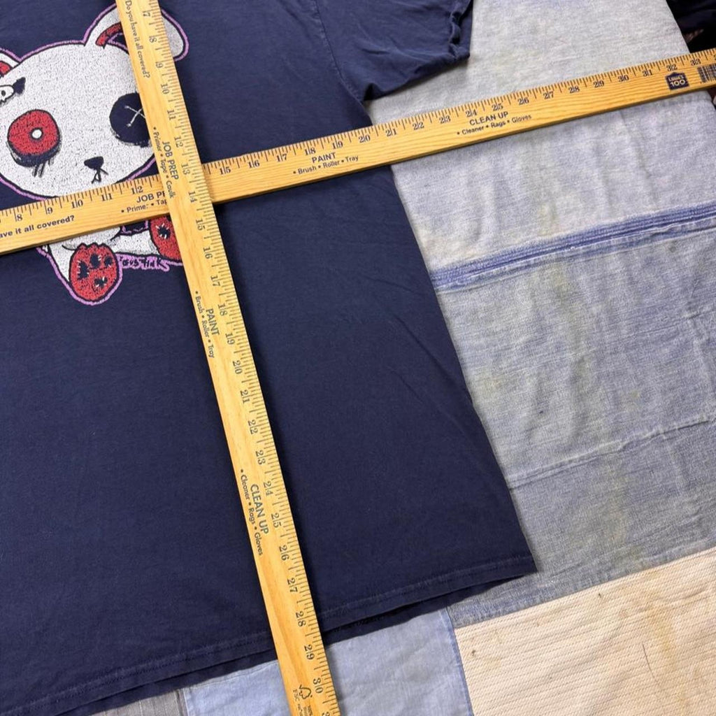2000s Emo Voodoo Bunny Graphic Tee | Large