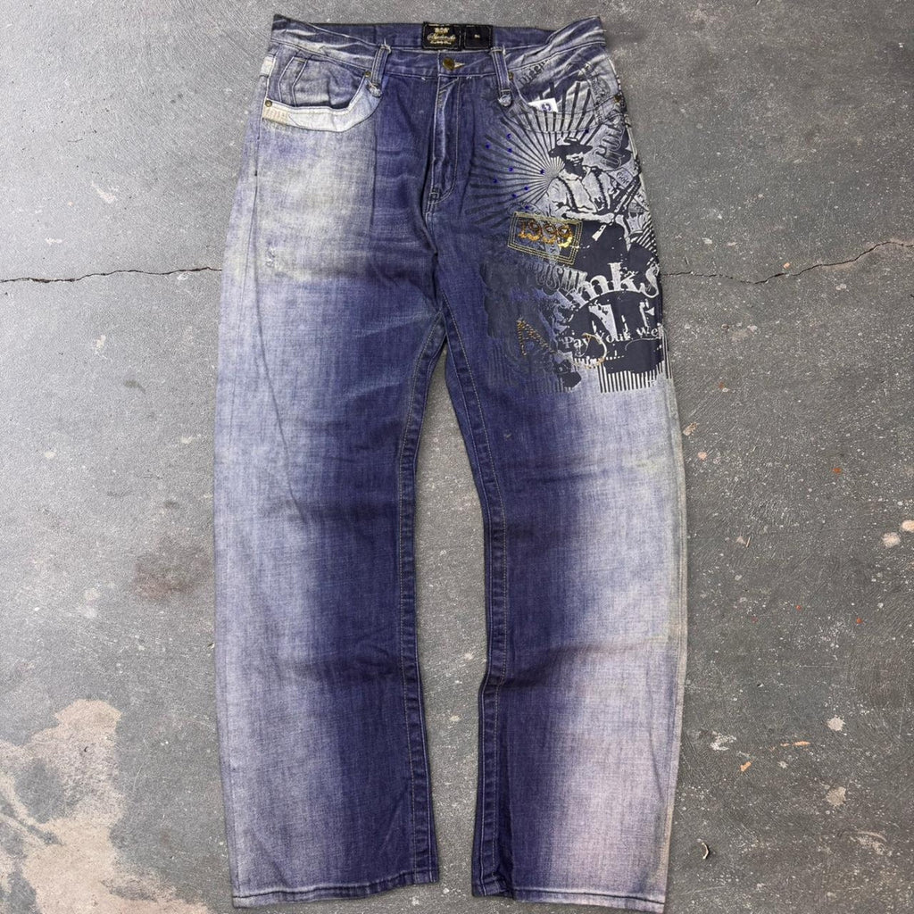2000s akademiks jeans | 34x32.5