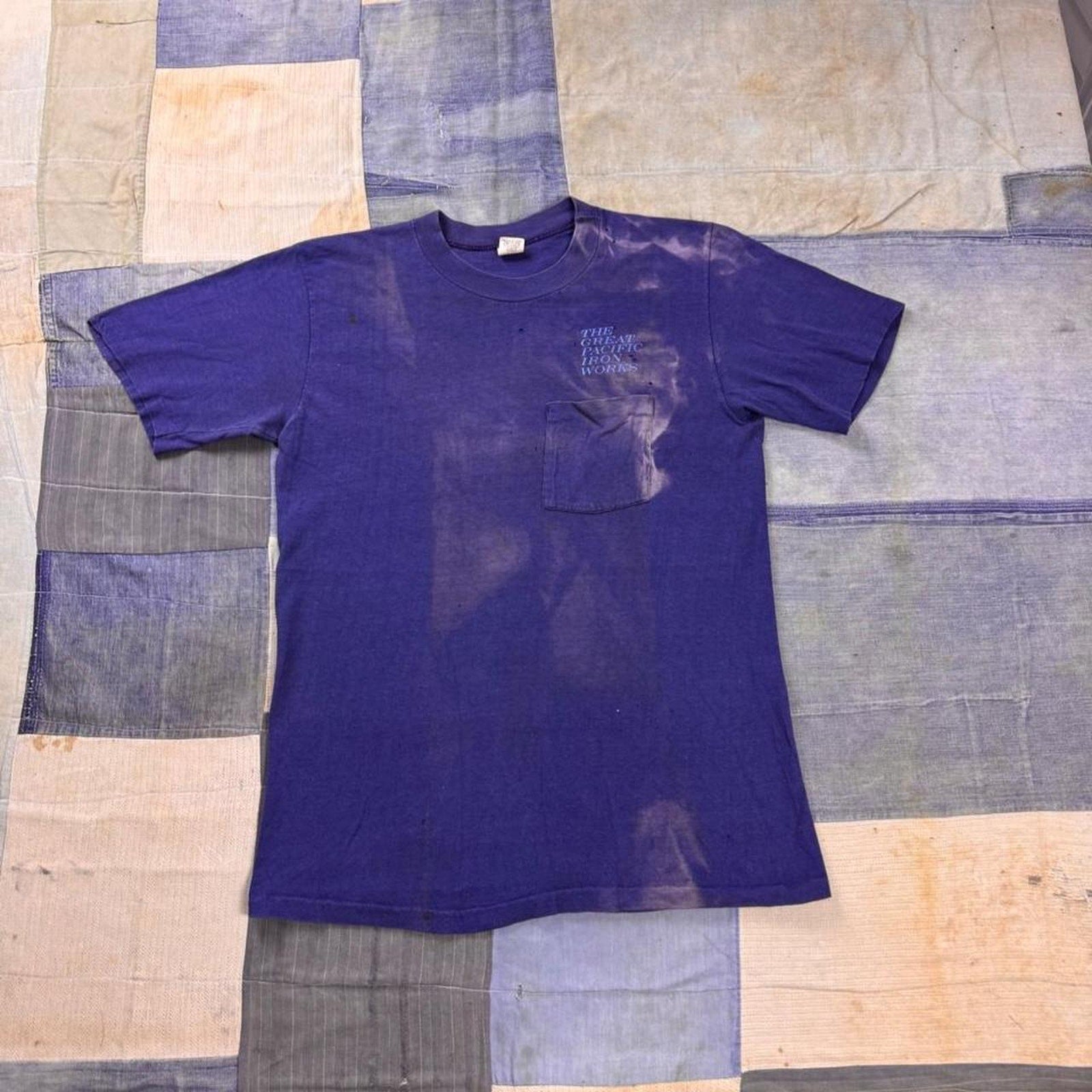 1970s Great Pacific Iron Works Patagonia Wave Tee | Medium
