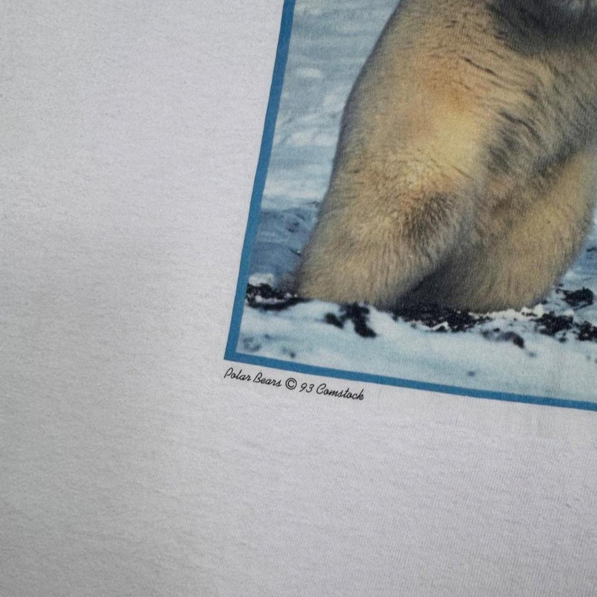 1993 Polar Bears Artwear Wildlife Tee | XL