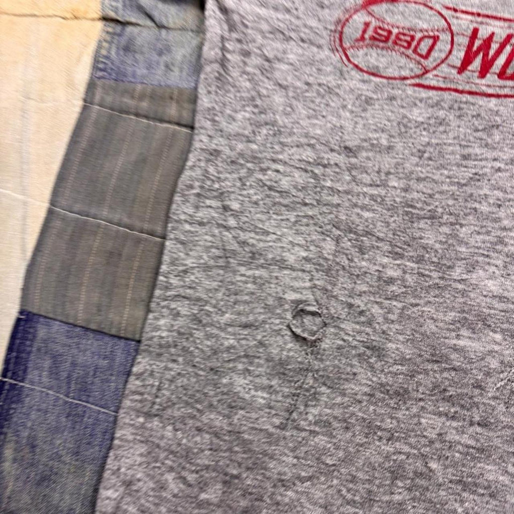 1980 Philadelphia Phillies World Champions Burnout Tee | Medium