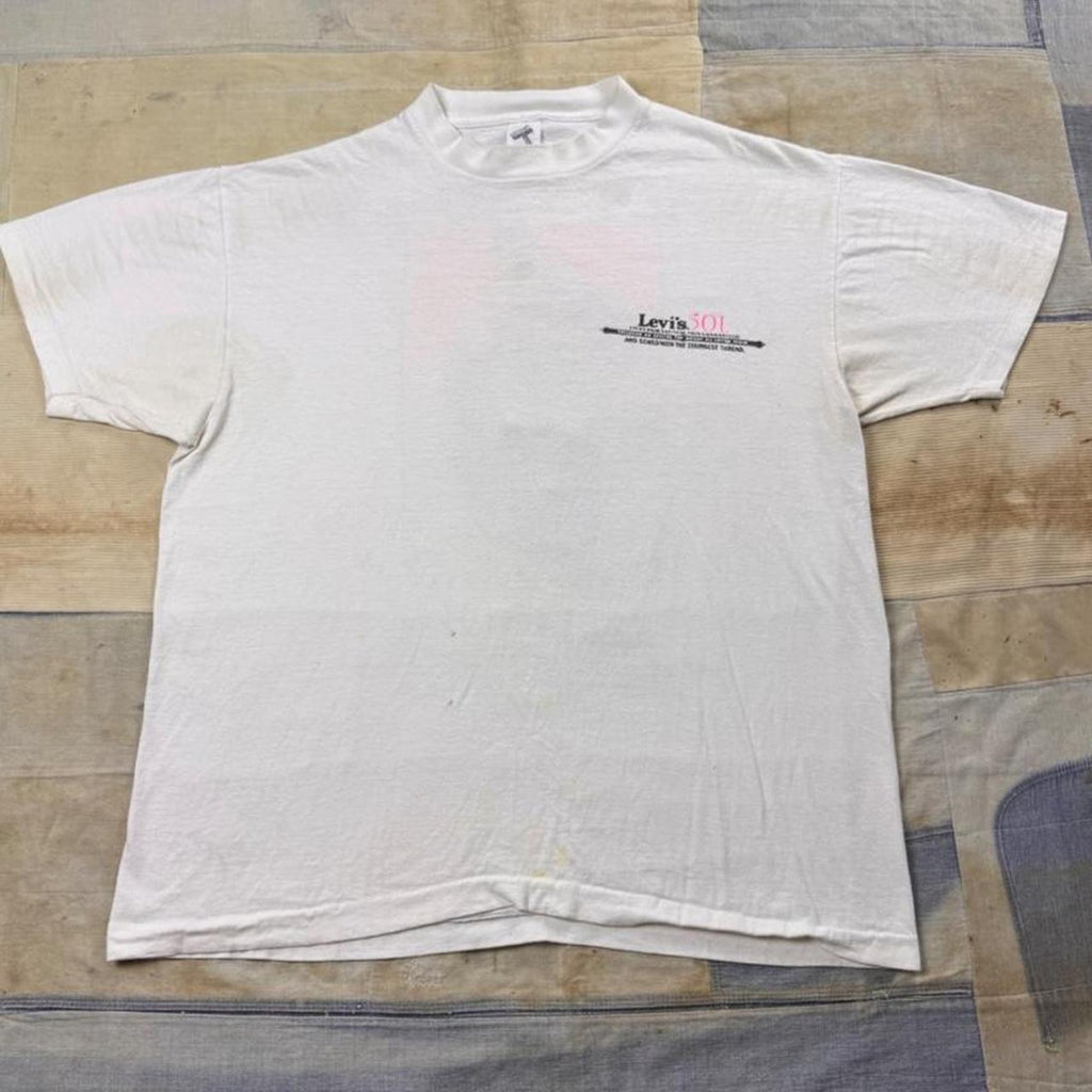 1990 Levi’s 501 Shrink-to-Fit Big Man Graphic Tee | Large