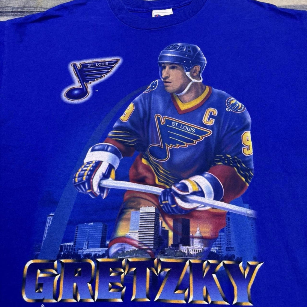 1990s Wayne Gretzky Pro Player St Louis Tee | XL