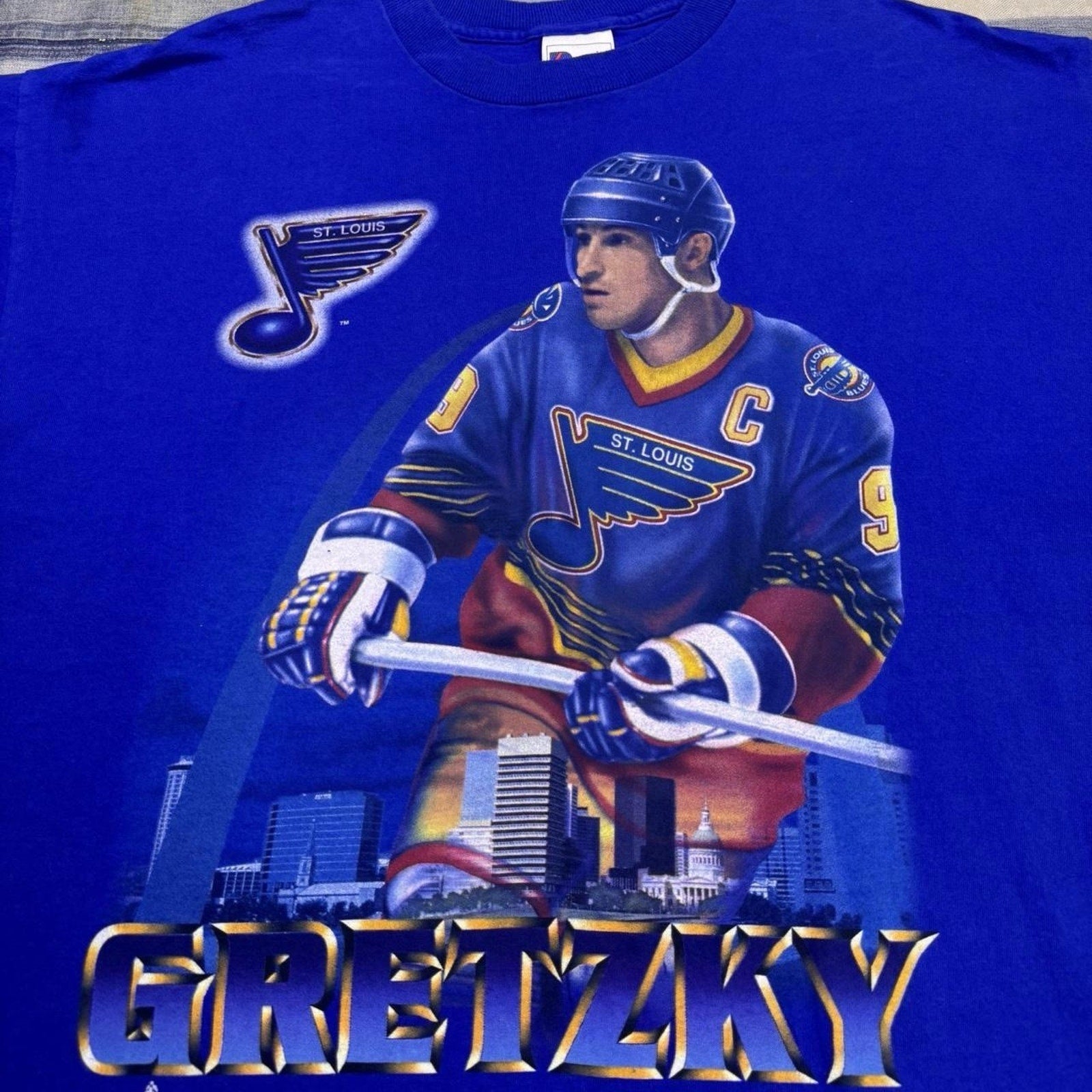 1990s Wayne Gretzky Pro Player St Louis Tee | XL