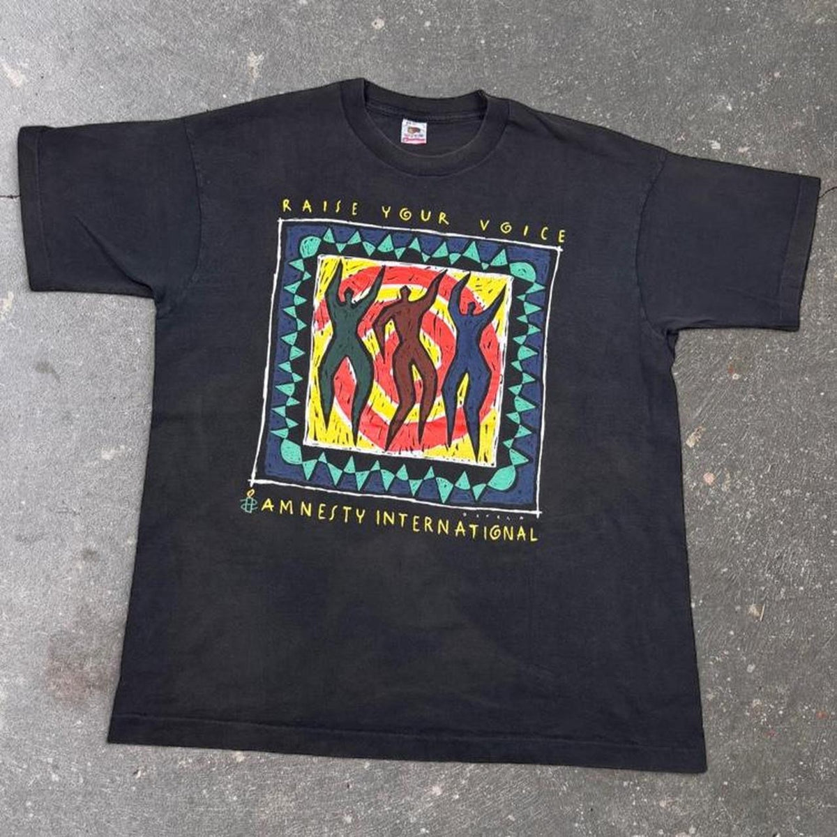 1993 Amnesty International Raise Your Voice Tee | XL