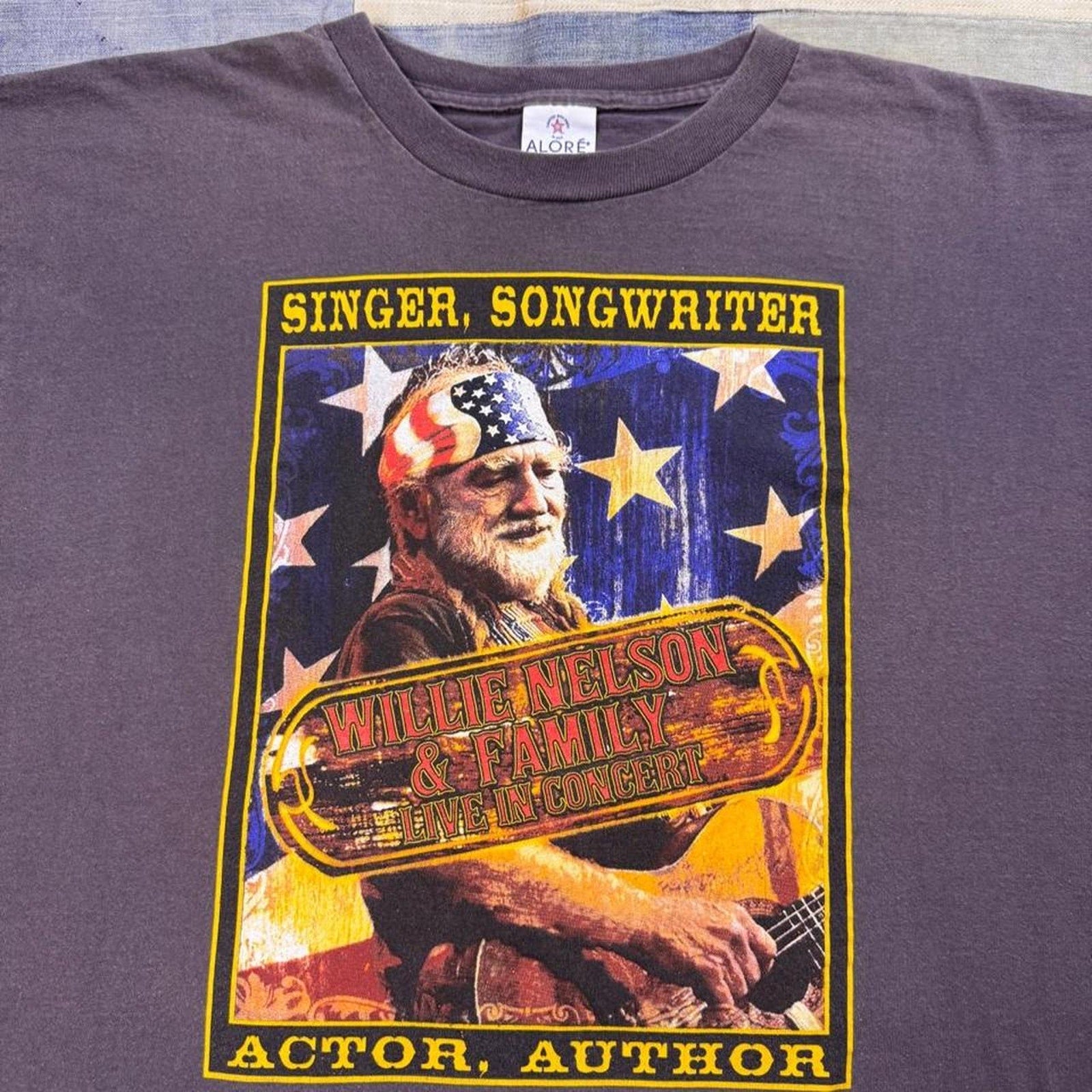 2009 Willie Nelson & Family Live in Concert Double-Sided Tee | XL