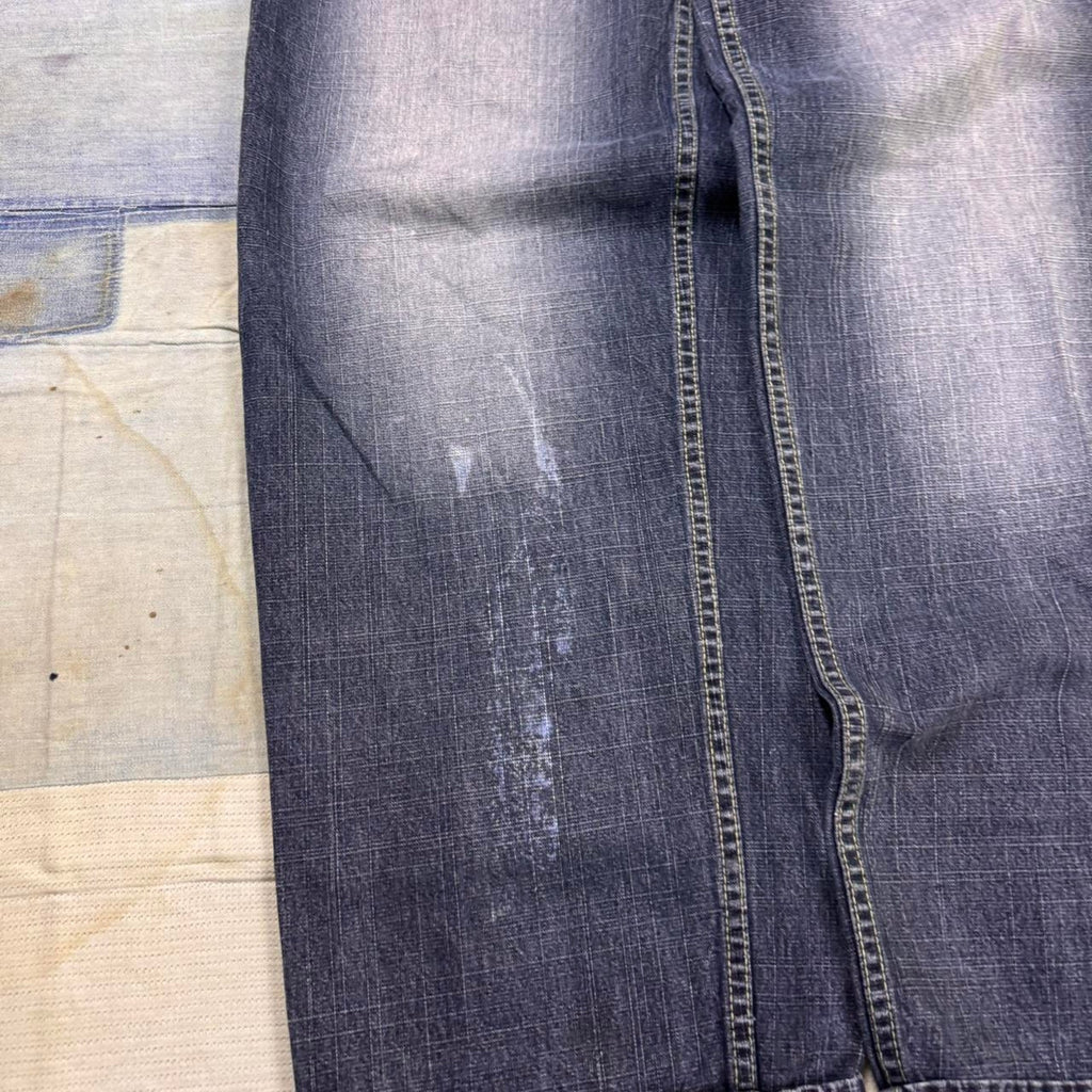 2000s Evolution Dark wash baggy jeans | 34x31