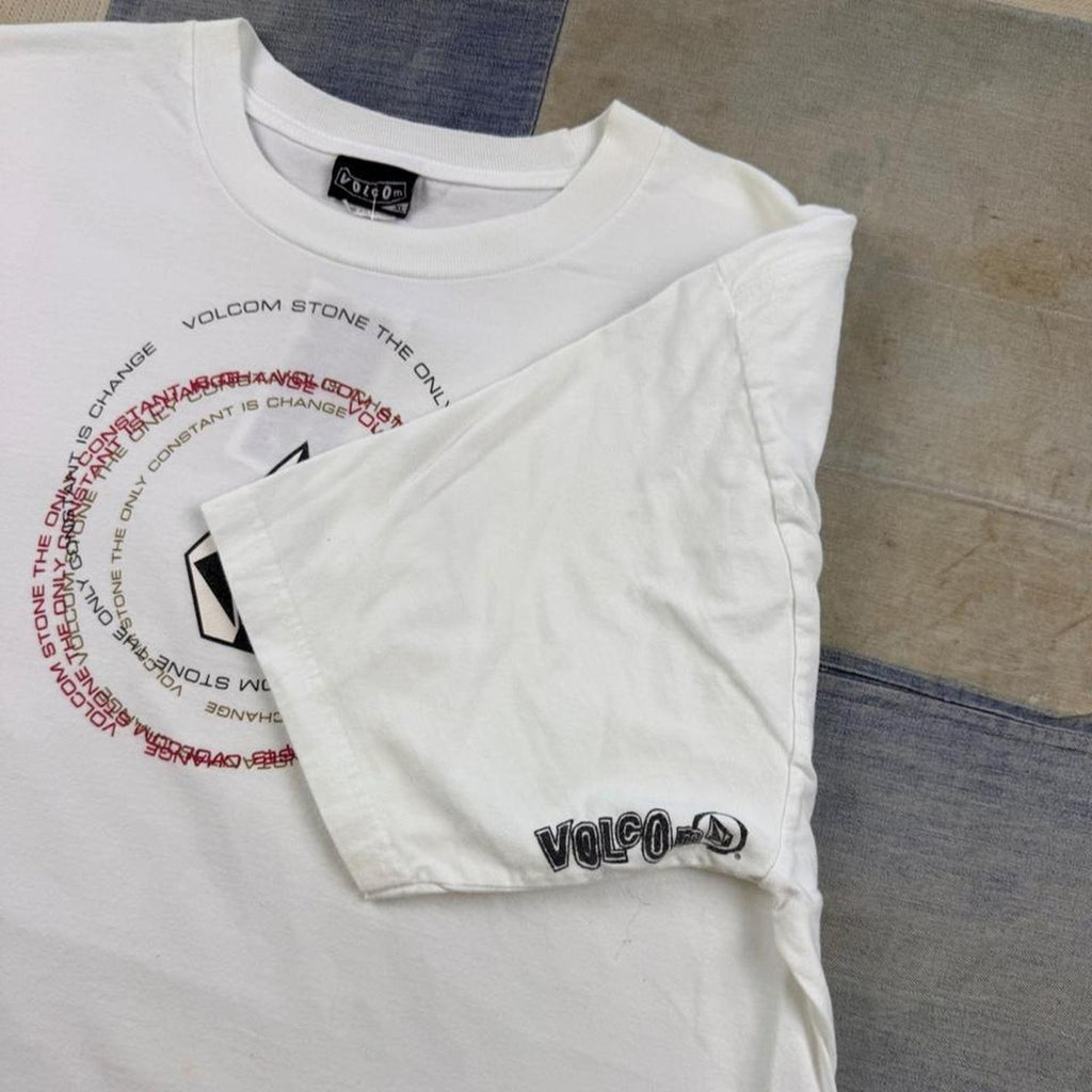 2000s Volcom Stone The Only Constant Is Change Graphic Tee | XL