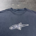 2000s Alpinestars Distressed Logo Tee | XXL