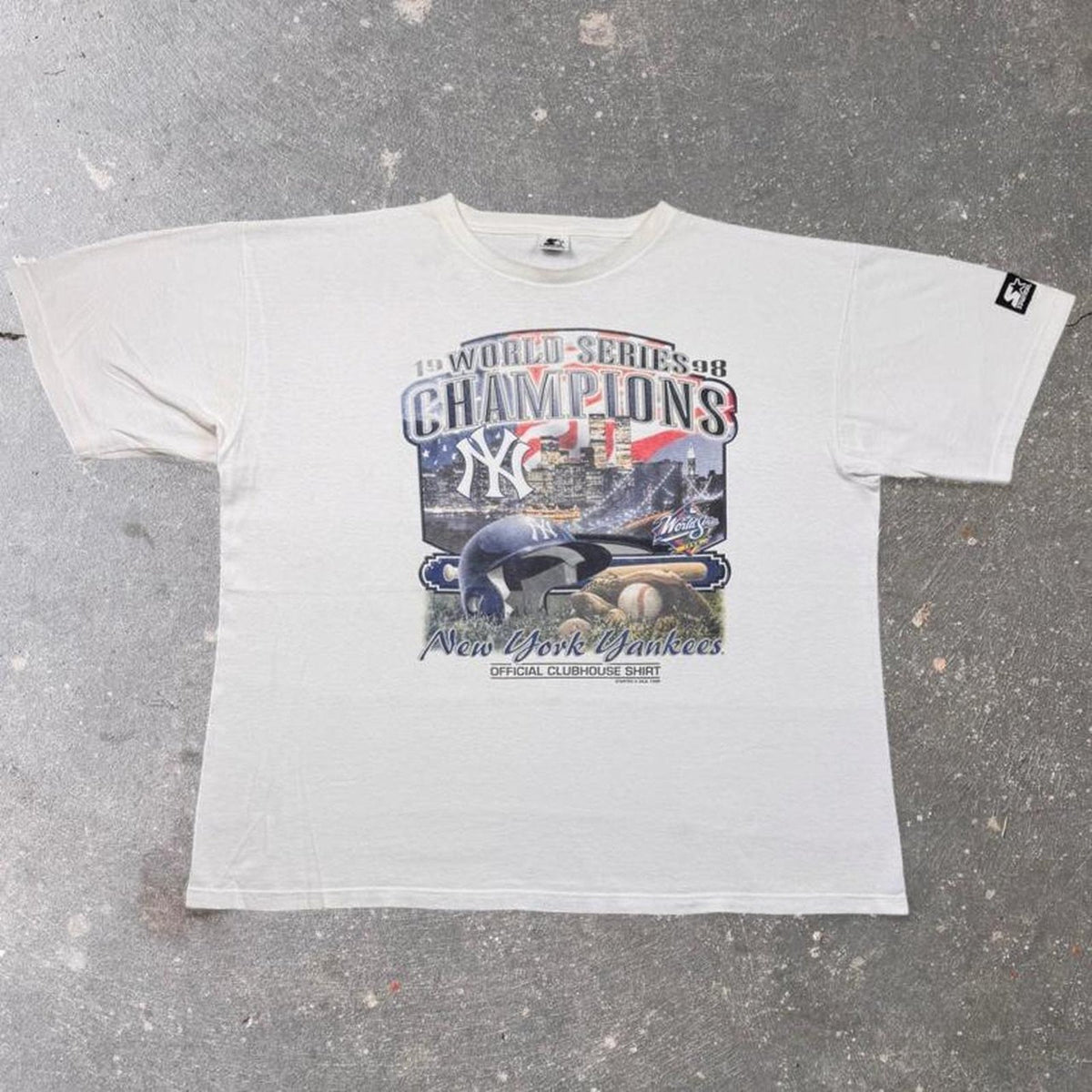 1998 New York Yankees World Series Champions Tee | XL