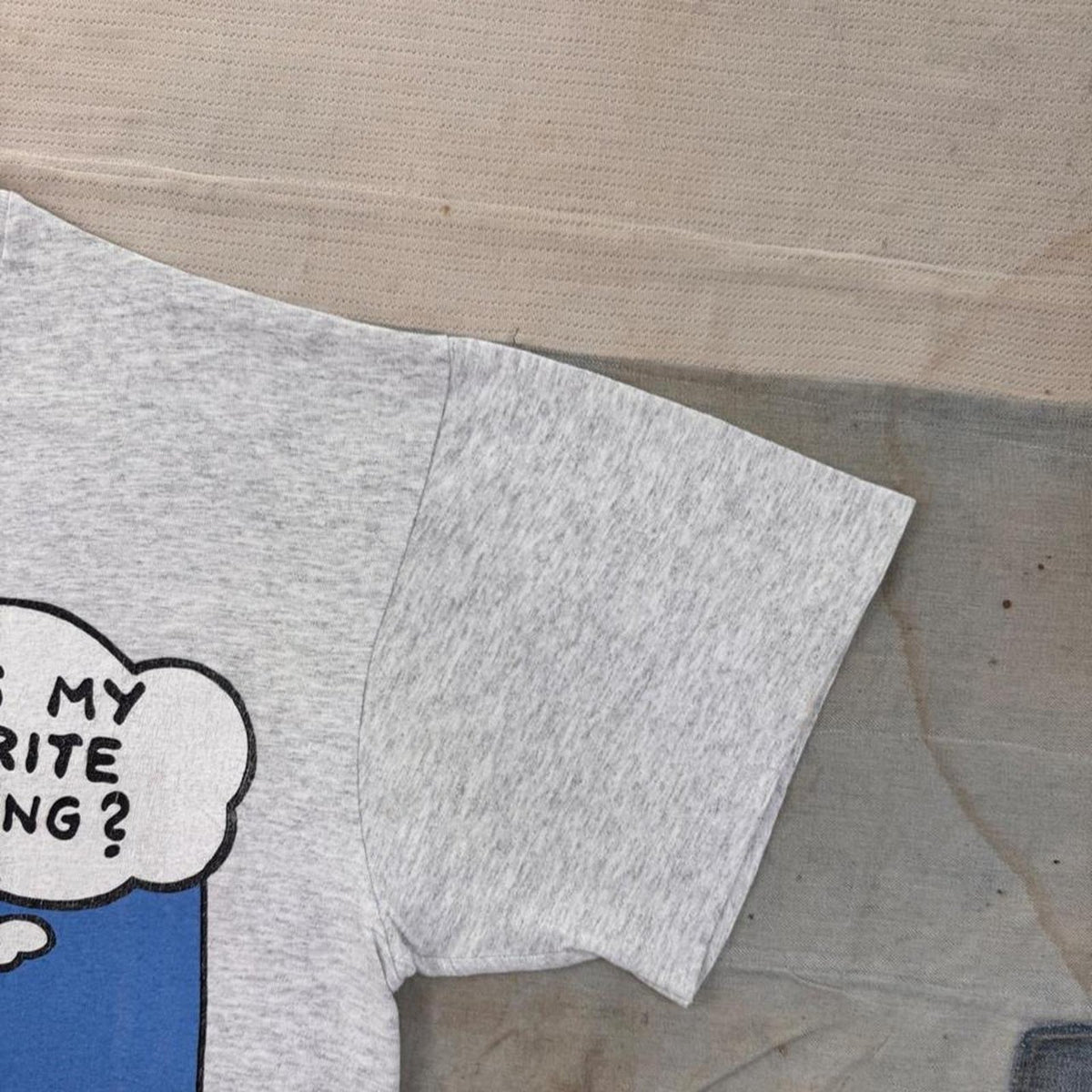 1990s Sesame Street Ernie Rubber Duckie Tee | L
