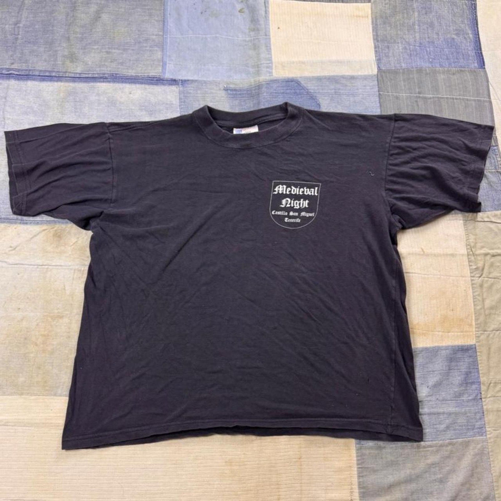 1990s Medieval Night Castillo San Miguel Tenerife Tee | XL