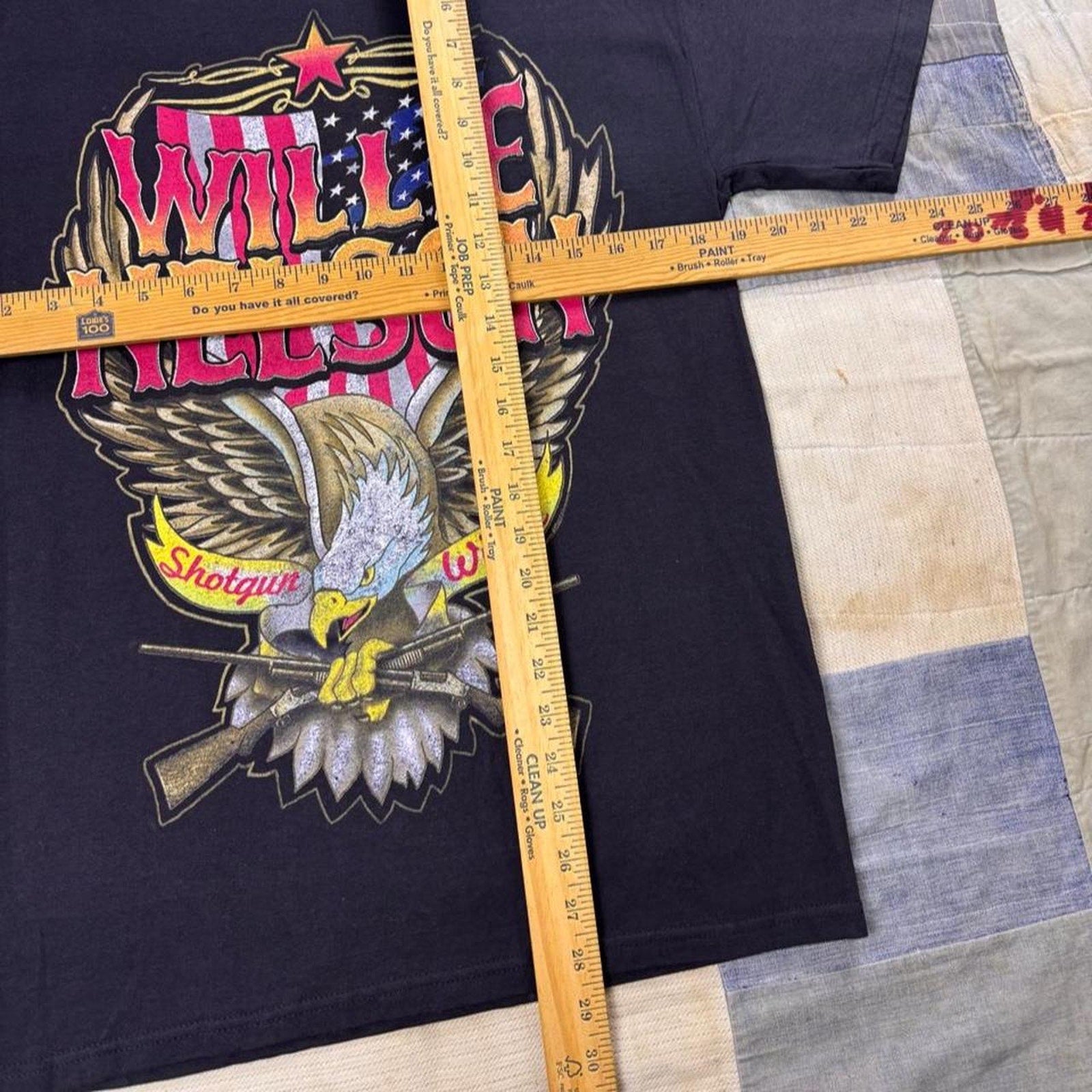 2000s Willie Nelson Shotgun Willie Eagle Graphic Tee | Medium