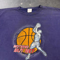 2000s Nothing But Net Basketball Graphic Tee | XL