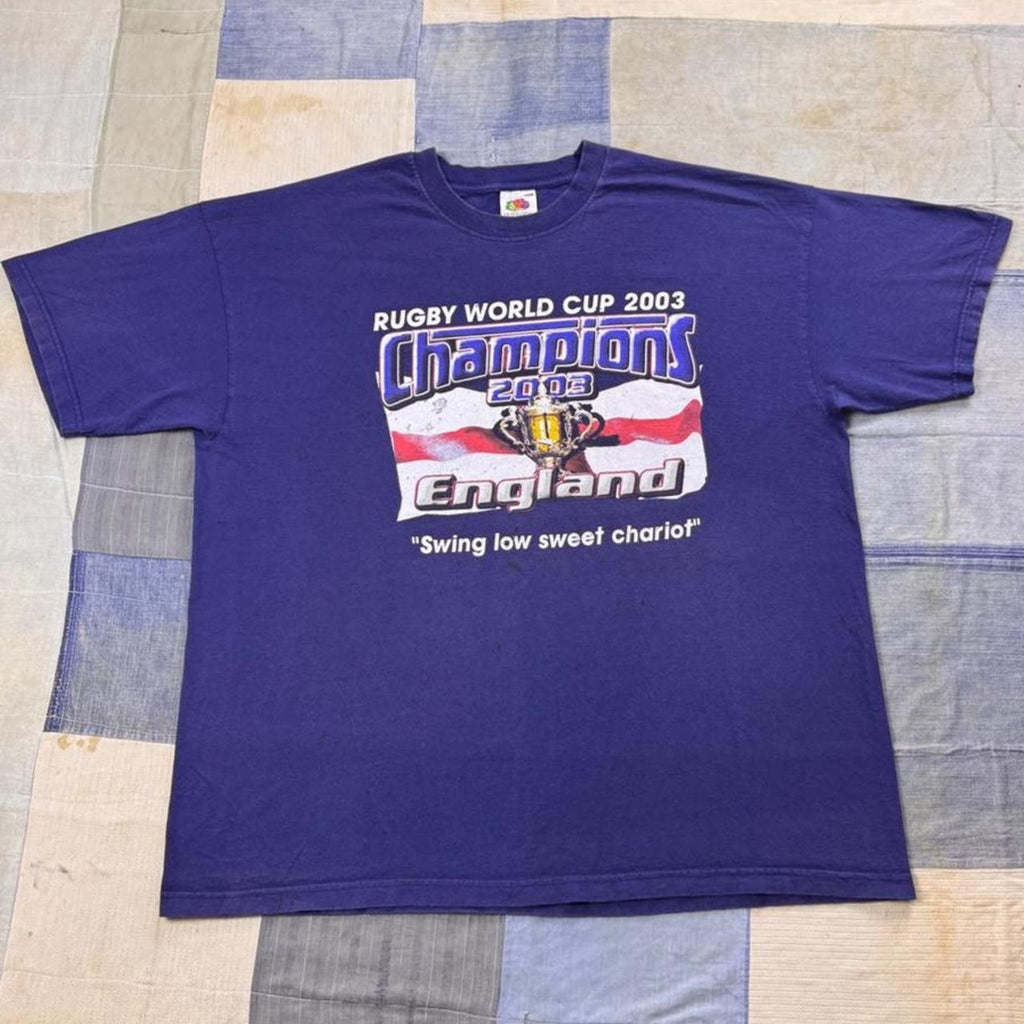 2003 England Rugby World Cup Champions Final Score Tee | XXL
