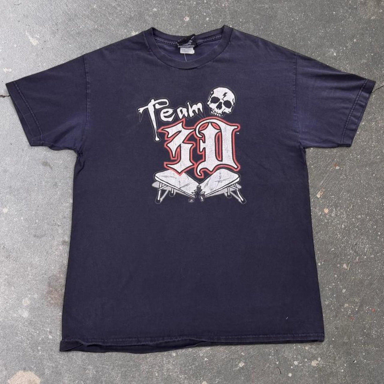 2007 Team 3D World Tour Wrestling Tee | Large