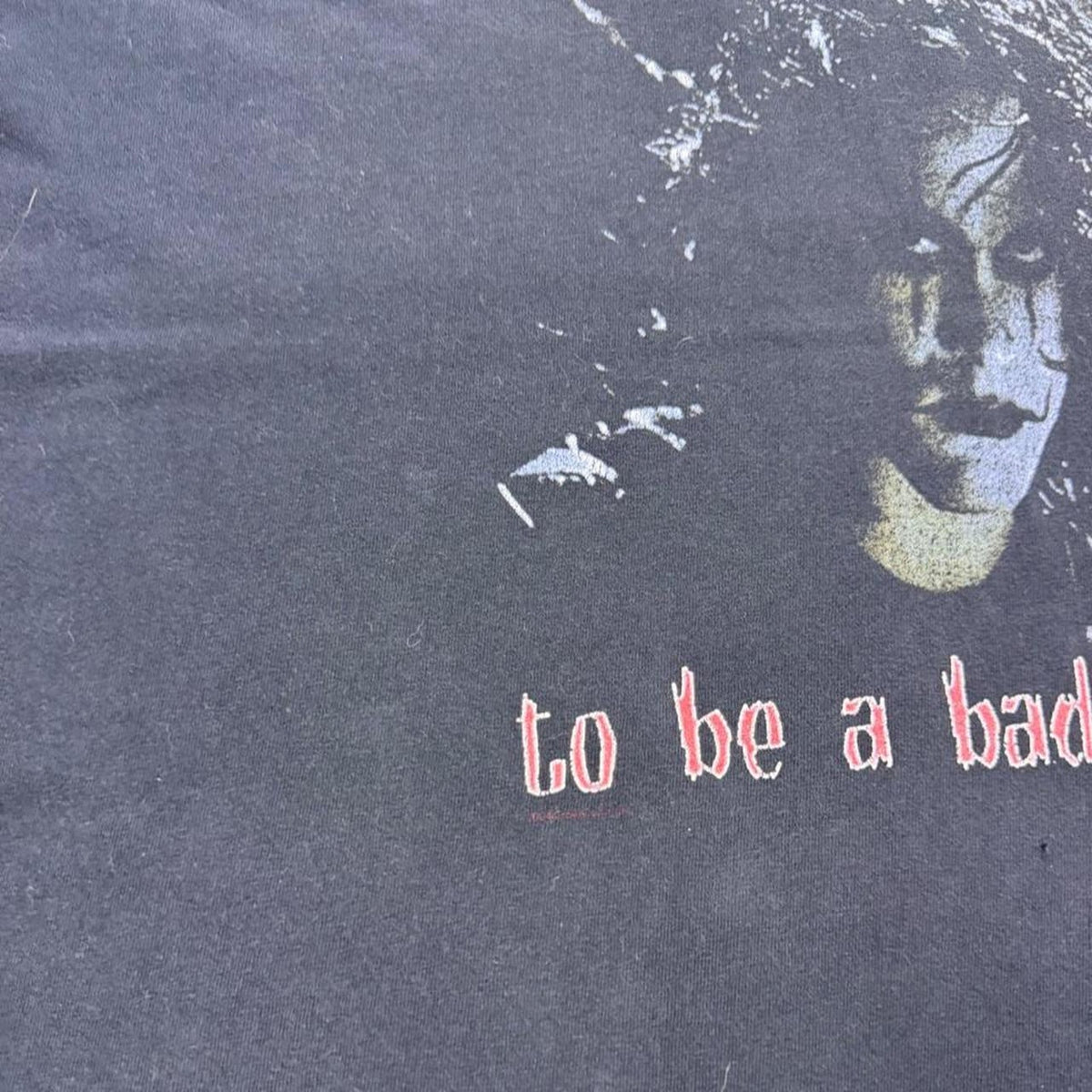1990s The Crow “It's Not a Good Day to Be a Bad Guy” Brandon Lee Tee | Large
