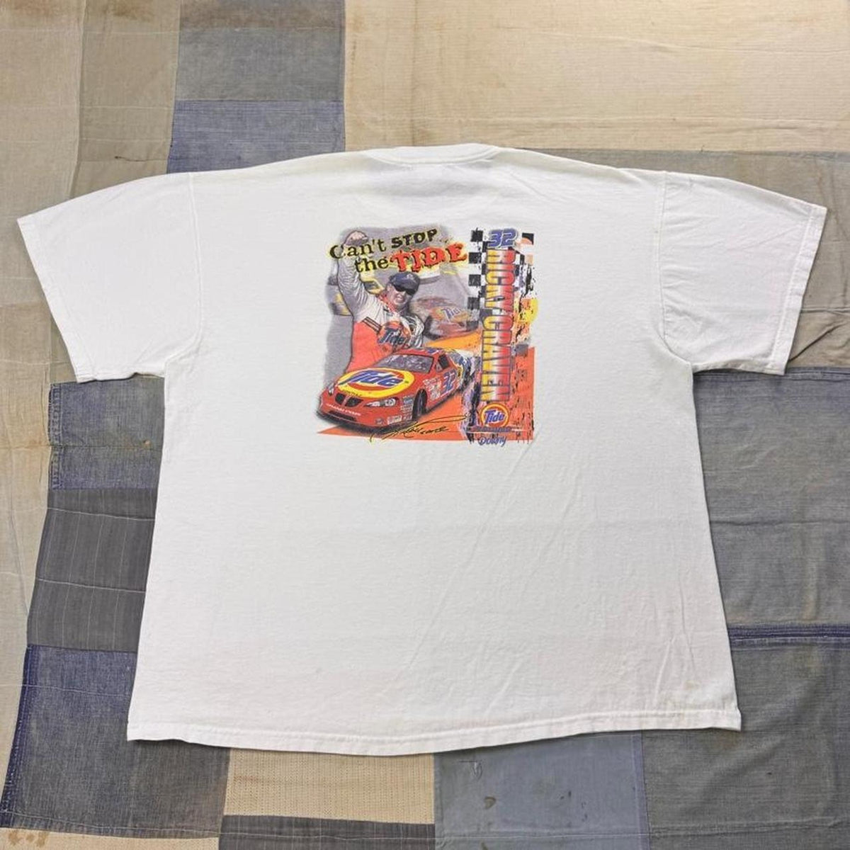 2000s Ricky Craven Tide Racing NASCAR Graphic Tee | XL