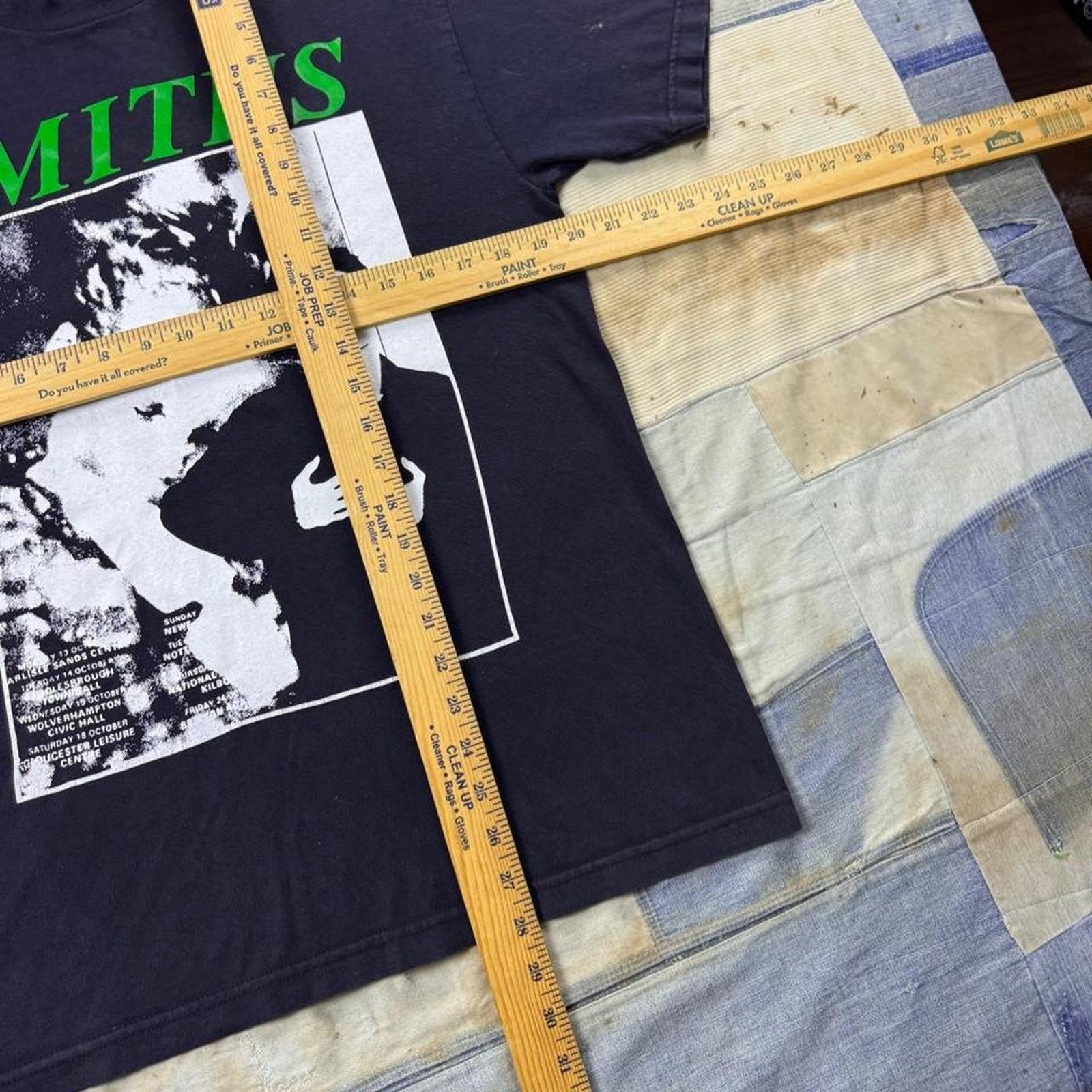 1990s The Smiths Morrissey UK Tour Graphic Band Tee | Medium