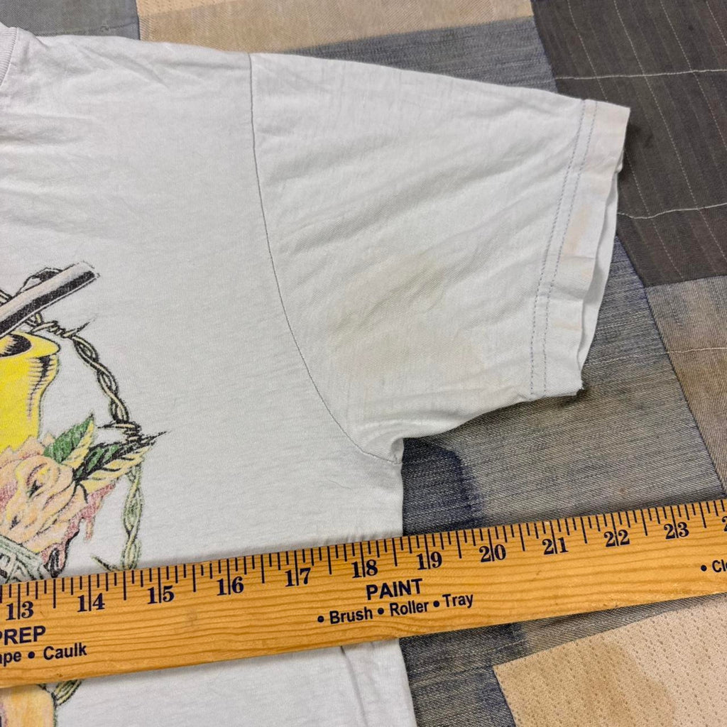 2005 Guns N Roses blue band tee | Medium