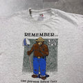 1993 Smokey Bear “Only You Can Prevent Forest Fires” Tee | Large