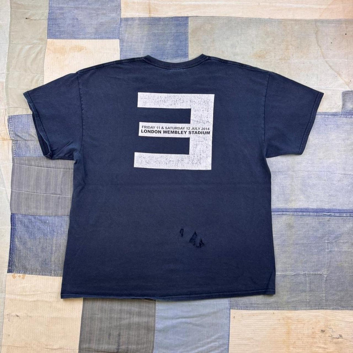 2014 Eminem London Wembley Stadium Concert Tee | XL