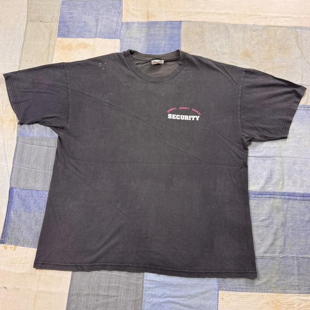 1990s Jerry Springer “Too Hot! Security” Staff Tee | XL