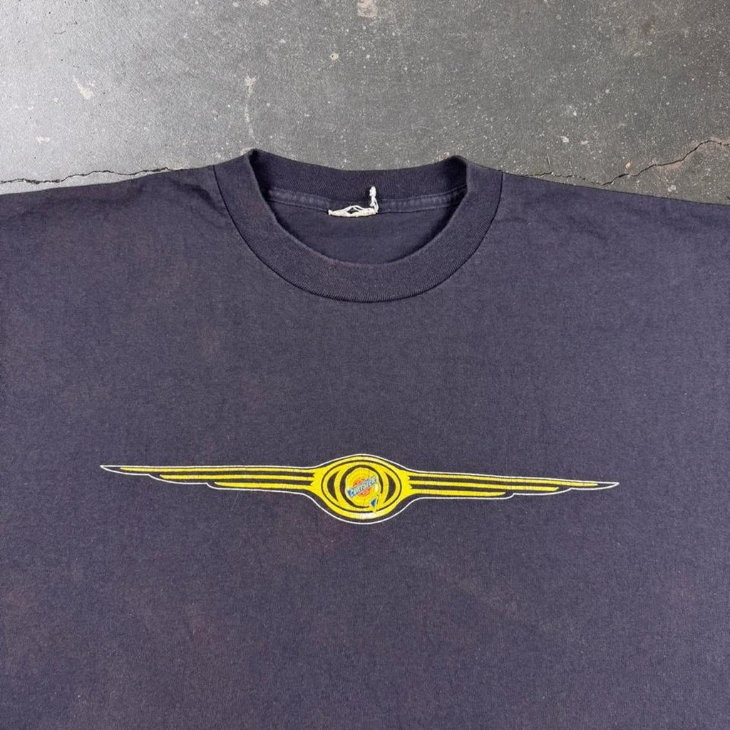 Late 1990s Chrysler Winged Emblem Automotive Tee | XL