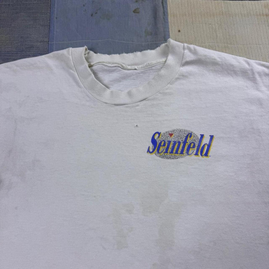 1990s Seinfeld The Kramer Character distressed Graphic Tee | Large