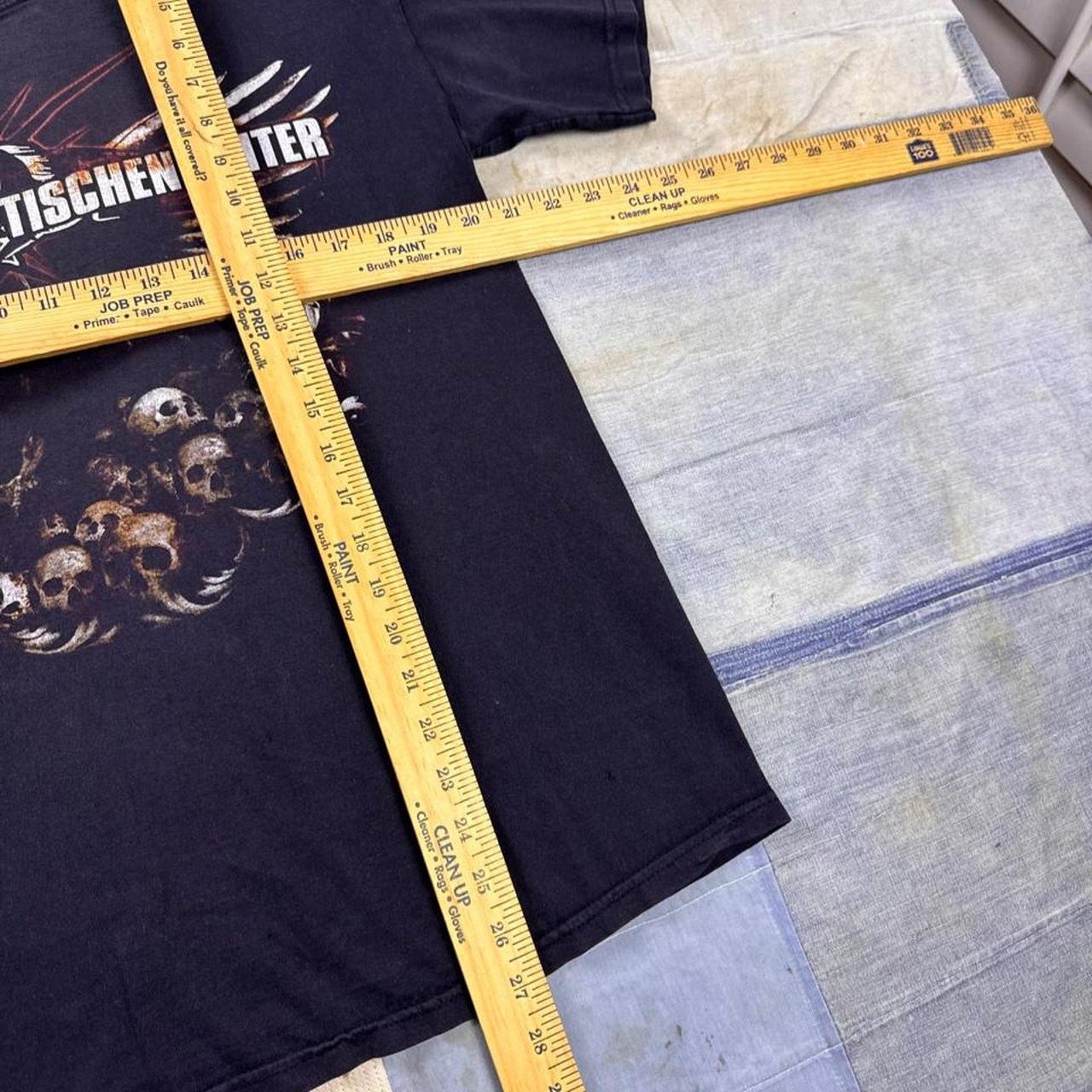 1990s Die Apokalyptischen Reiter Skull Eagle Band Tee | Large