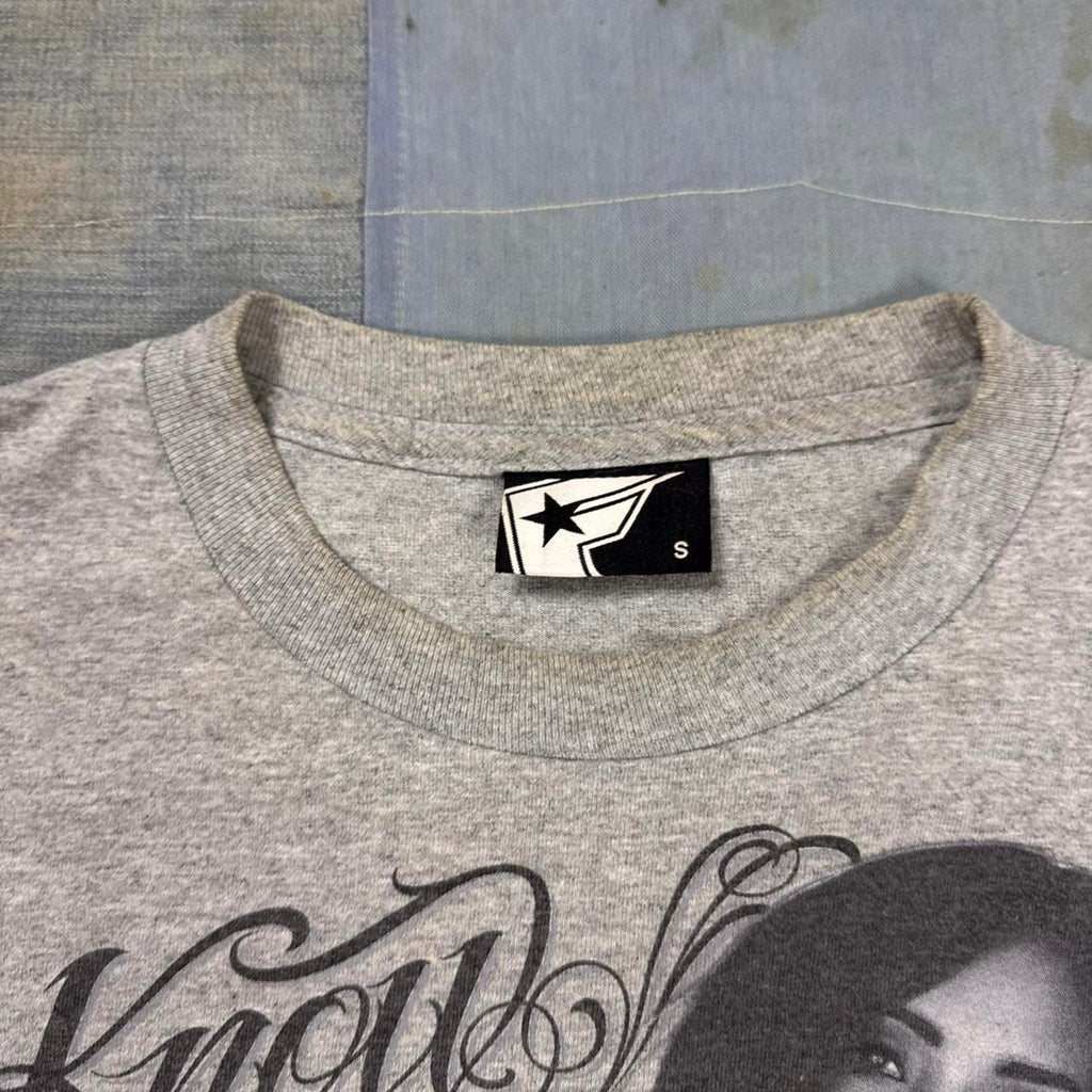 Y2K Famous Stars & Stripes Grey graphic tee | Small