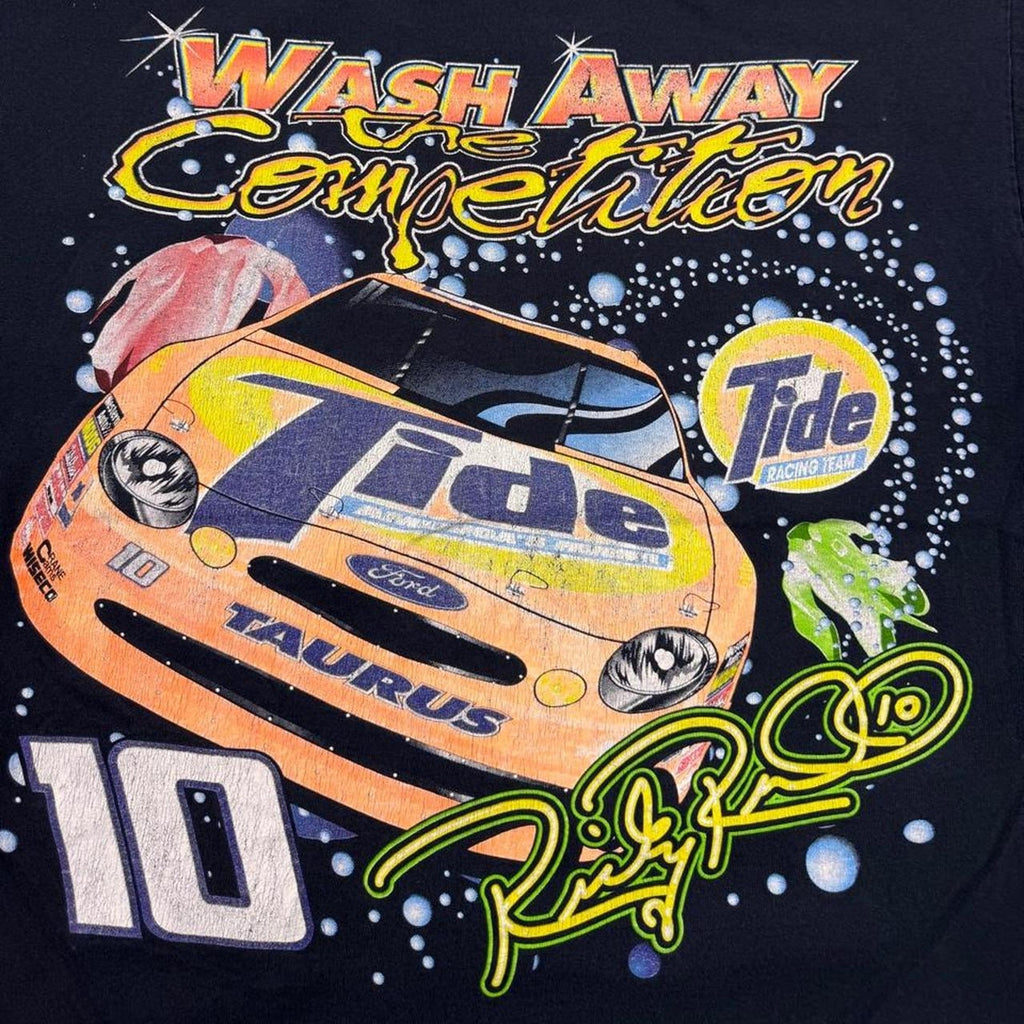 1990s Ricky Rudd Tide Racing NASCAR Double Sided Graphic Tee | Extra Large