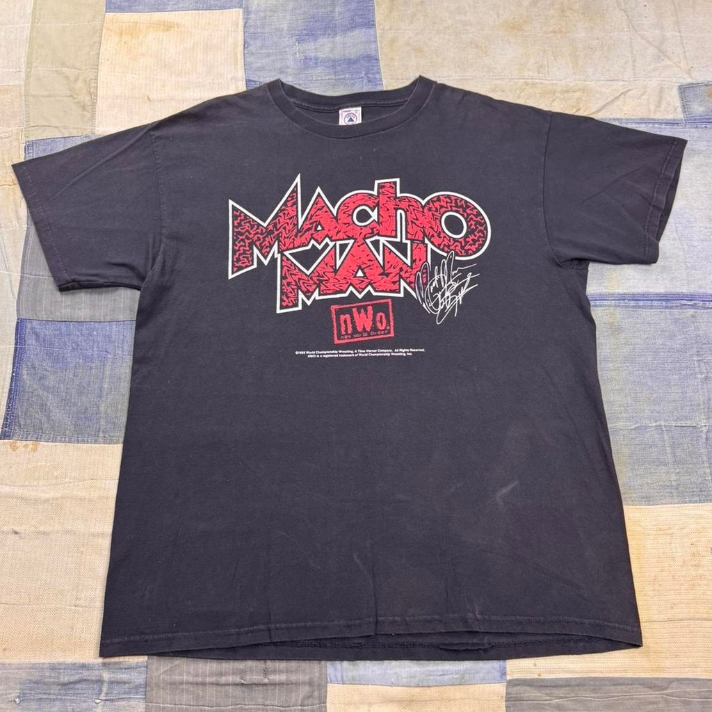 1999 Macho Man Randy Savage NWO WWF Wrestling Tee | XL