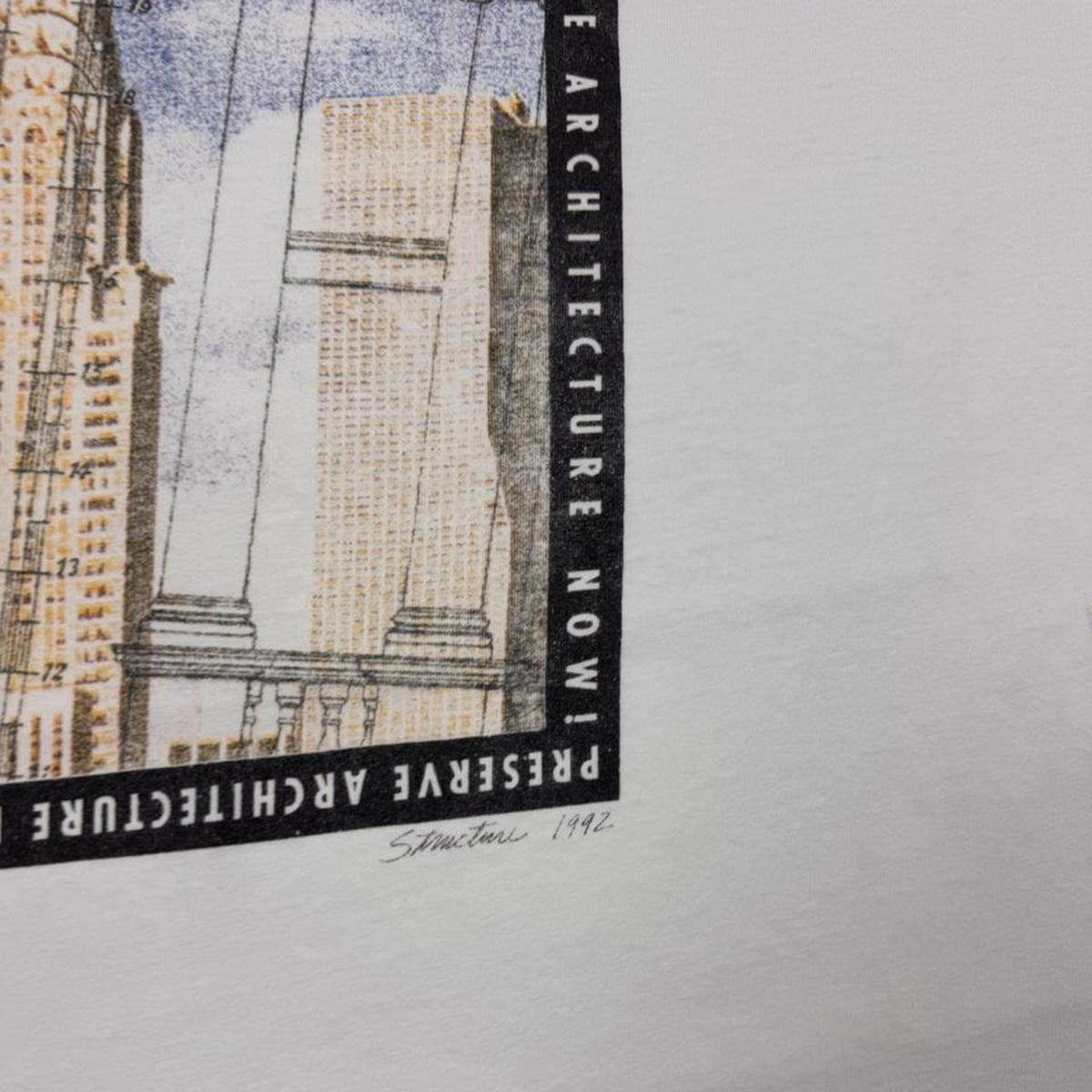 1992 Preserve Architecture Chrysler Building Tee | L
