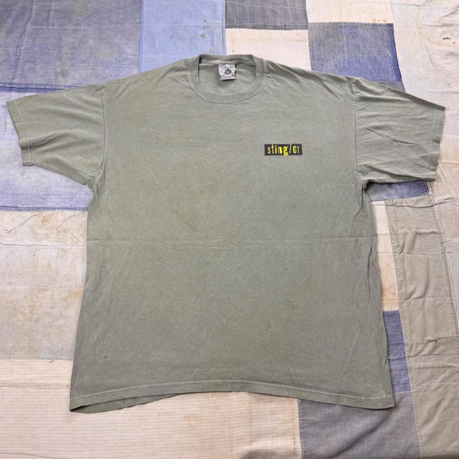 2001 Sting Brand New Day Tour Concert Tee | XL